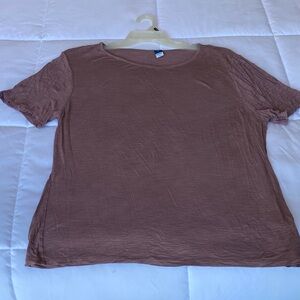 Old Navy Mauve Short Sleeve Tee